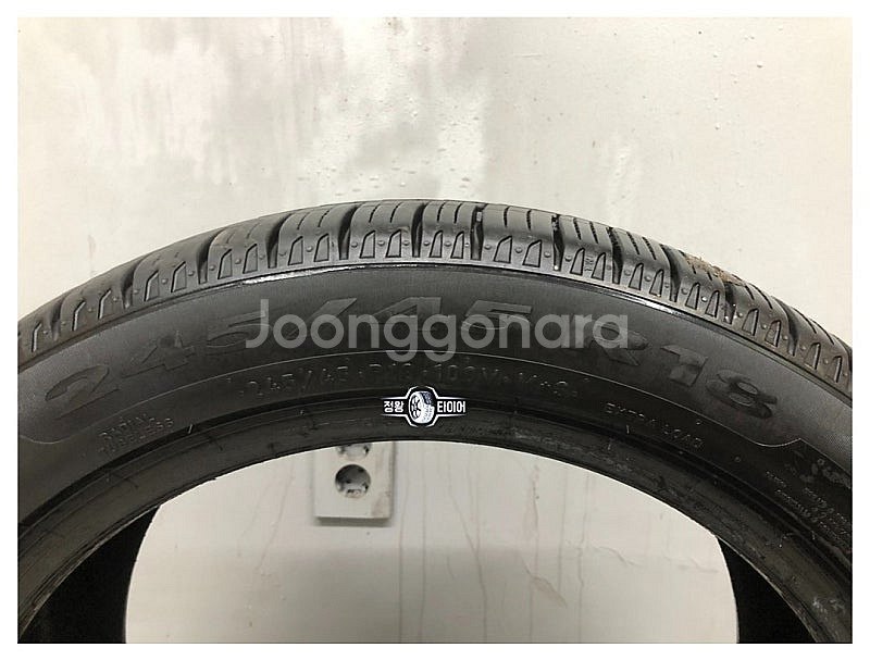 중고타이어 피렐리 P7AS plus 3 245/45R1...--3