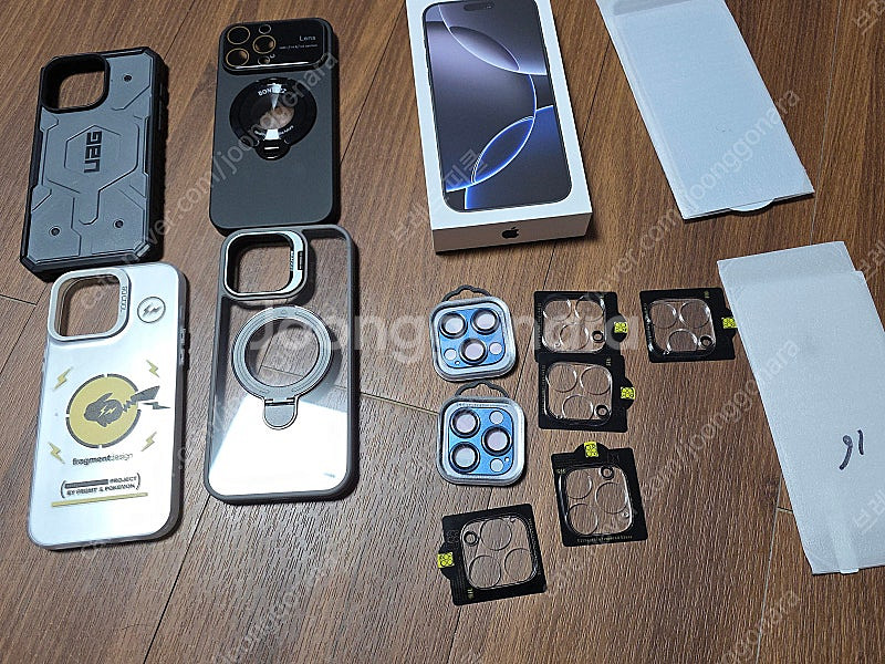 아이폰16 프로맥스 512GB 풀박스 정상 해지 공기계...--0