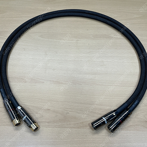 [XLR 인터케이블] 체르노프 레퍼런스 XLR 1M 케이블 (네오텍 골드 단자)