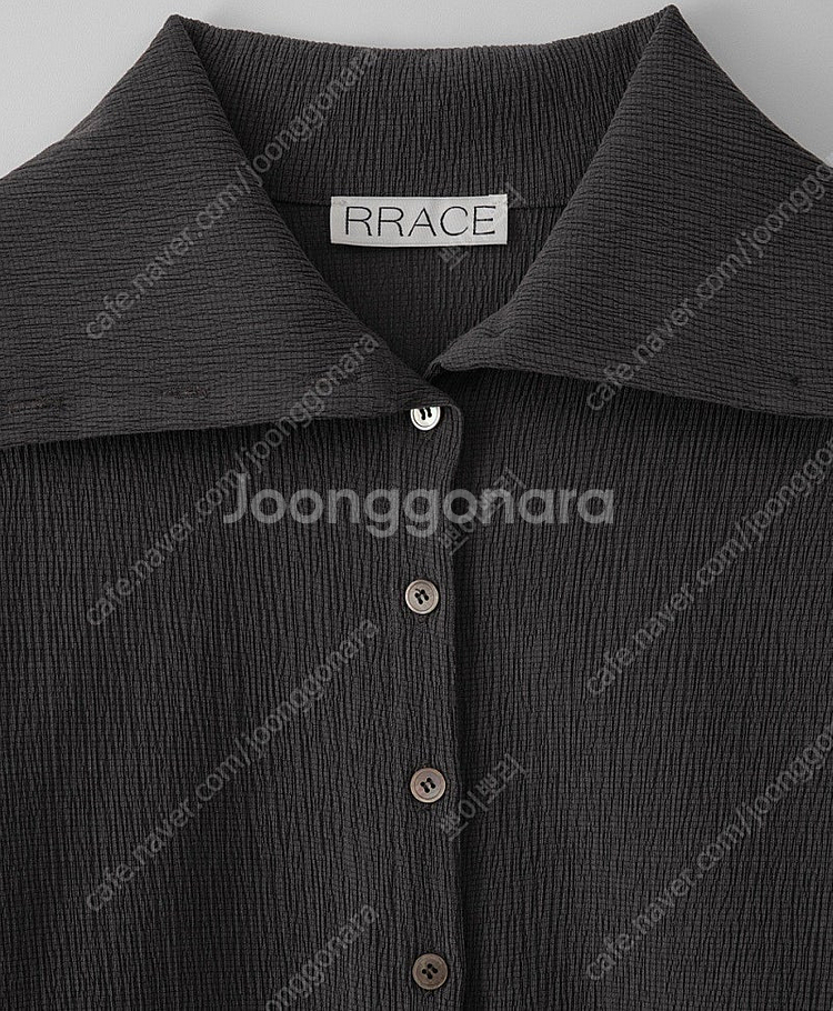 새상품) RRACE 레이스 플리츠블라우스 판매해요--2