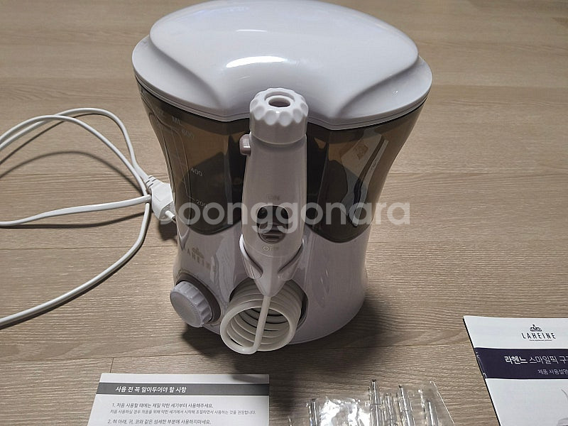 라헨느 스마일픽 구강세정기 TCLH-8320GD 원박스.....--9