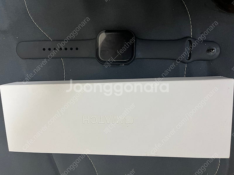 애플워치10 42mm 제트블랙--0
