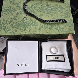 구찌 고스트링 반지 10호