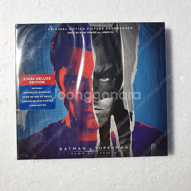 배트맨 대 슈퍼맨 저스티스의 시작 OST 한정판 CD ...--0