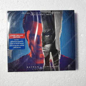 배트맨 대 슈퍼맨 저스티스의 시작 OST 한정판 CD 새상품