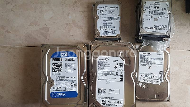 하드디스크 HDD PC용 노트북용 1테라 500기가 1...--0