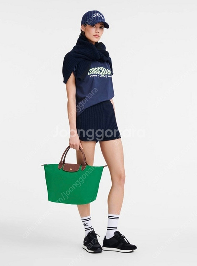 롱샴 르 플리아쥬 오리지널 탑 핸들백 (정품)--5