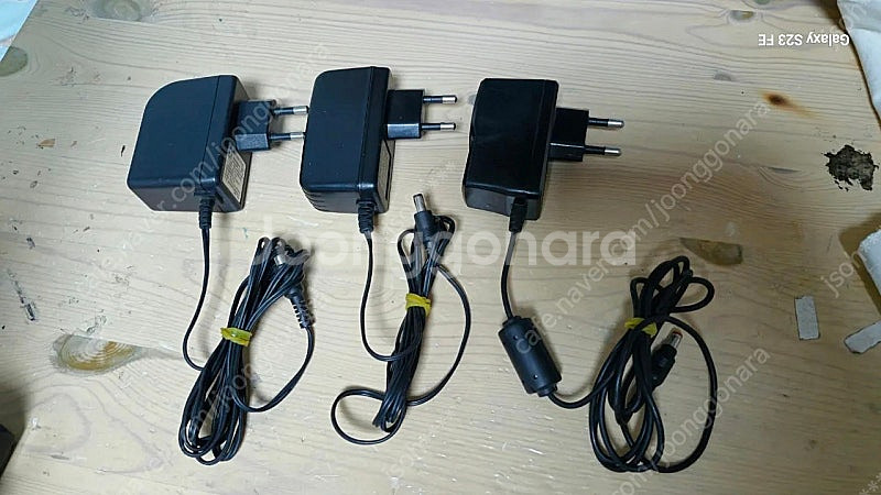 벽걸이 아답타 15V 1A 중고판매(10개 10,000...--0