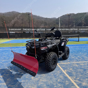 (신품급) 씨포스 Cforce 450L 400cc 2인승 4륜 ATV(사륜오토바이) + 제설블레이드 세트 판매합니다! (무상AS 기간 남음)
