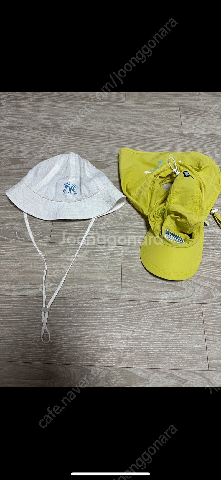 A급) MLB&뉴발란스 유아모자 52사이즈 팝니다--0