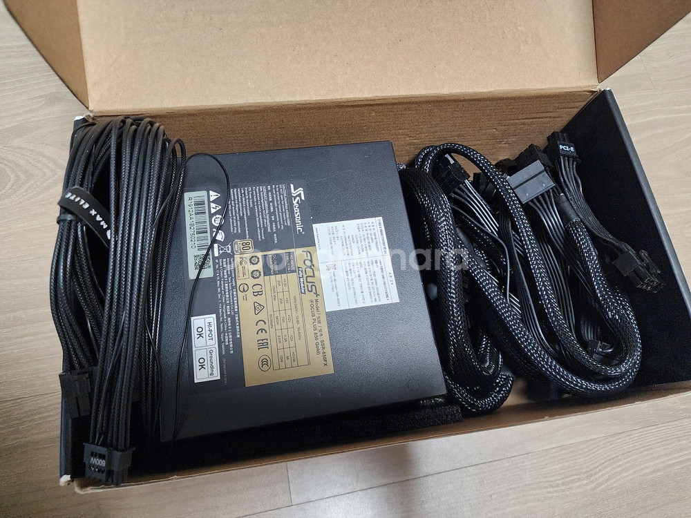 갤럭시5080+워터블럭+ㄱ자젠더 팝니다. PC파워 커세...--2