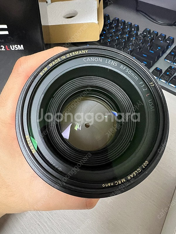캐논 RF 50MM F1.2 알오이 판매합니다.--0