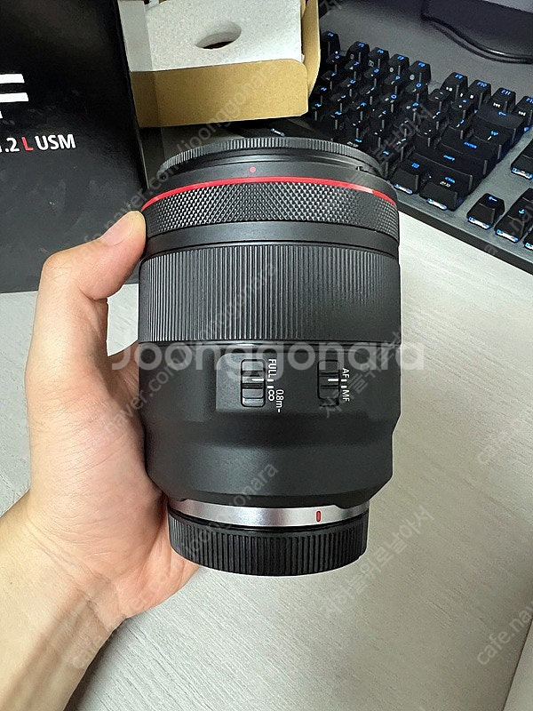 캐논 RF 50MM F1.2 알오이 판매합니다.--1