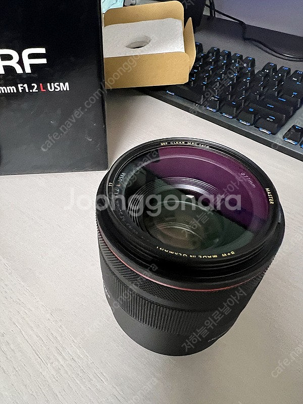 캐논 RF 50MM F1.2 알오이 판매합니다.--2