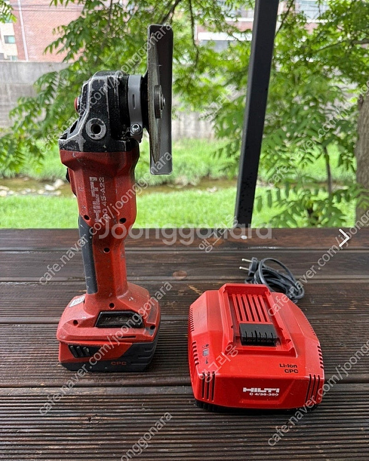 힐티 AG 4S-A22 4인치 충전 그라인더 판매 합니...--0