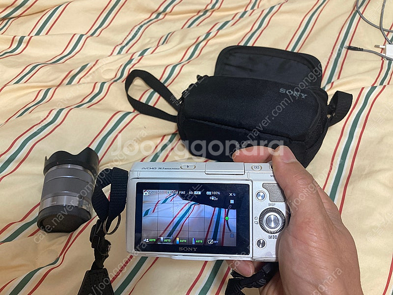 소니 NEX-F3 미러리스 18-55mm &단렌즈 se...--0