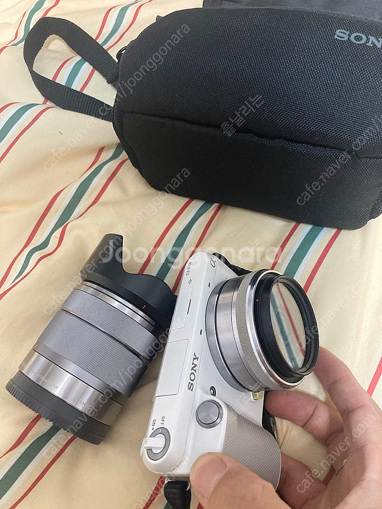 소니 NEX-F3 미러리스 18-55mm &단렌즈 se...--2