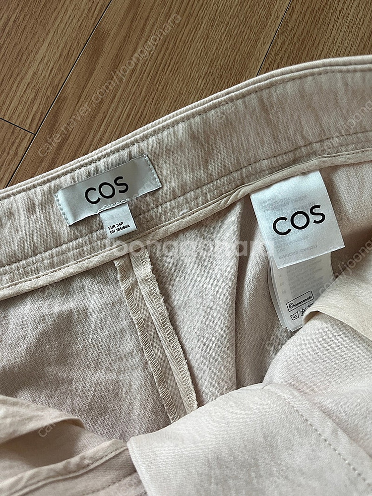 COS 와이드 레그 카고 트라우저 바지--2