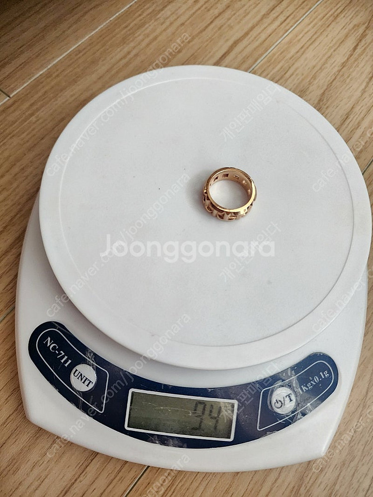 14k 팔찌 반지 세트--2