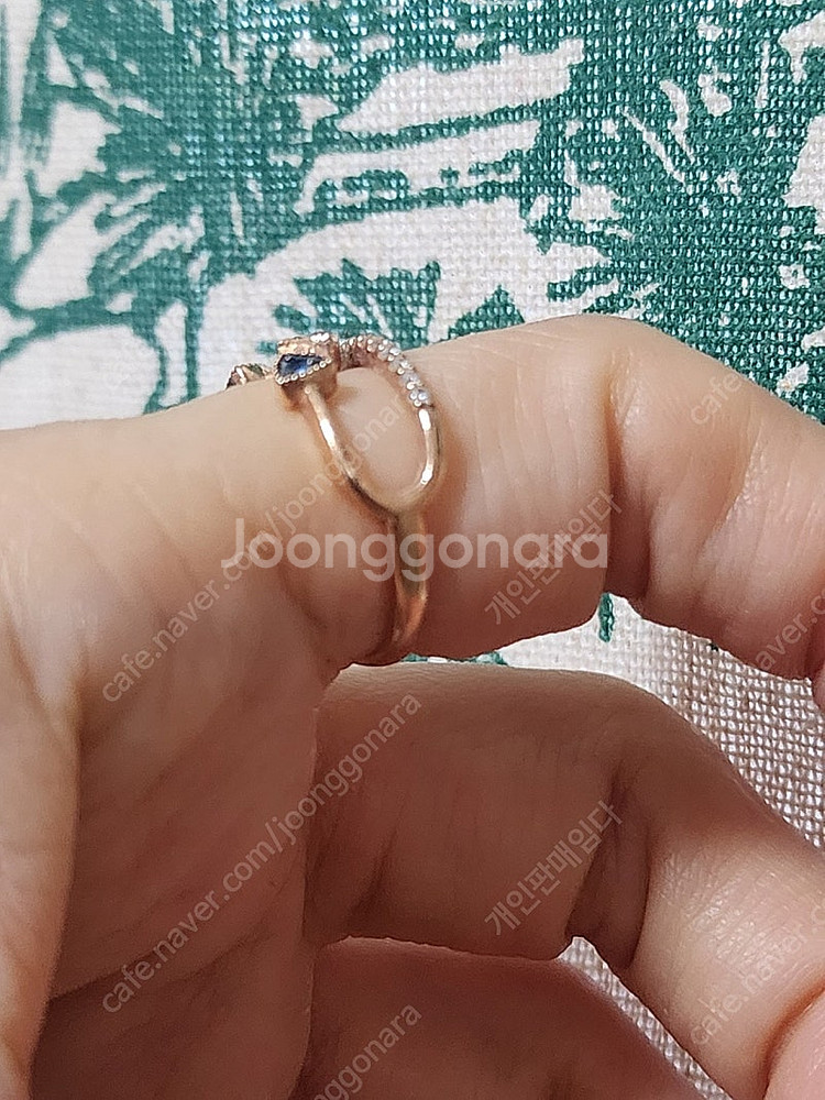 14k 핑골반지--2