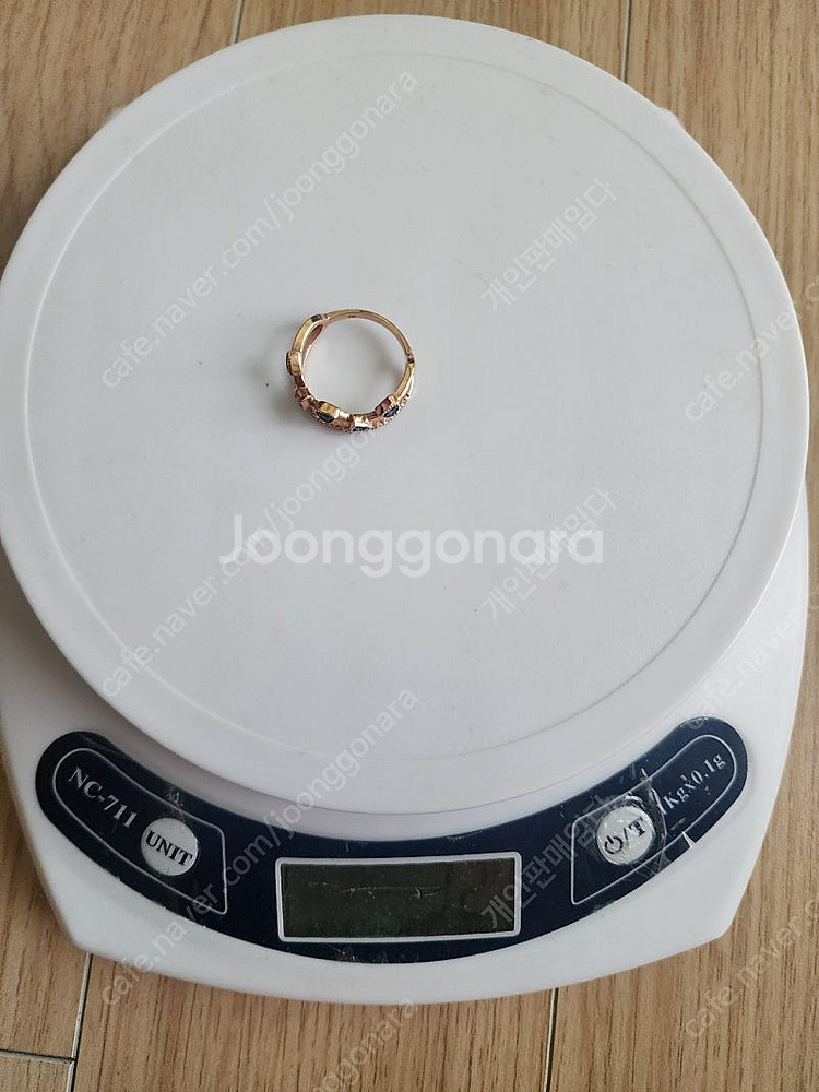 14k 핑골반지--3