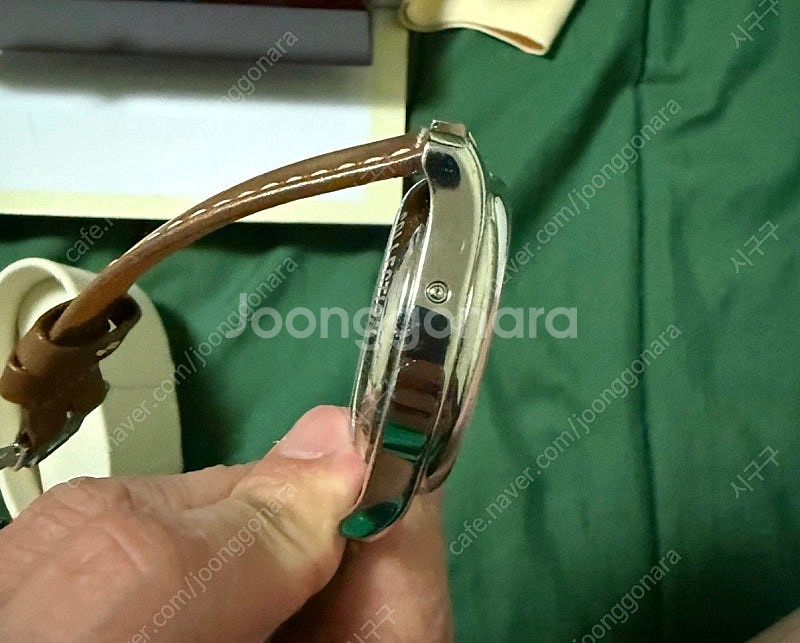 론진 마스터컬렉션 문페이즈 시계 42mm & 정품 레더...--7