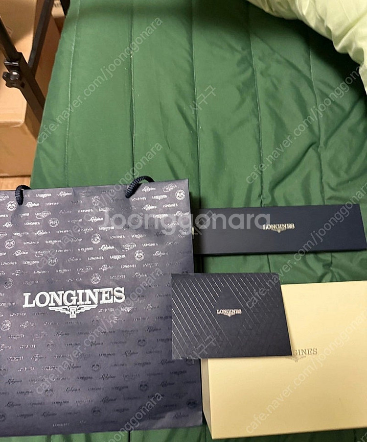 론진 마스터컬렉션 문페이즈 시계 42mm & 정품 레더...--8