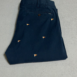30/폴로 랄프로렌 네이비 깃발 자수 피노팬츠 면바지 / 띠어리 버건디 슬랙스