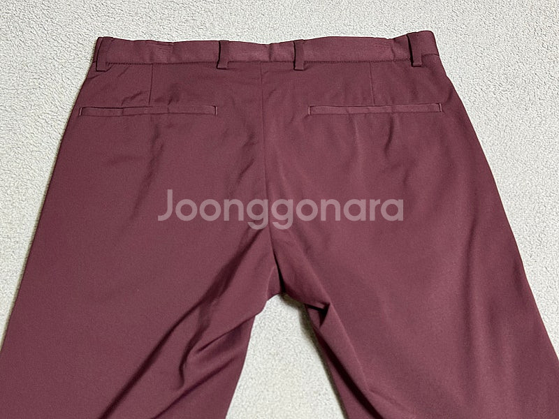 30/폴로 랄프로렌 네이비 깃발 자수 피노팬츠 면바지 / 띠어리 버건디 슬랙스--7