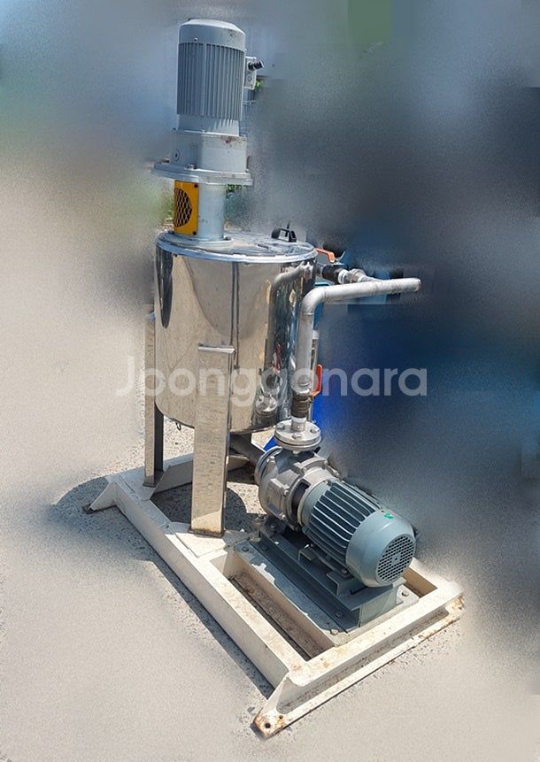교반기 믹서기 반죽기 1.5Kw 2마력 440V 5대1...--0