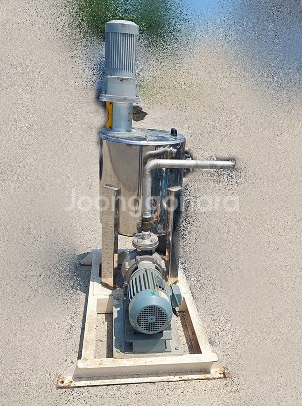교반기 믹서기 반죽기 1.5Kw 2마력 440V 5대1...--1