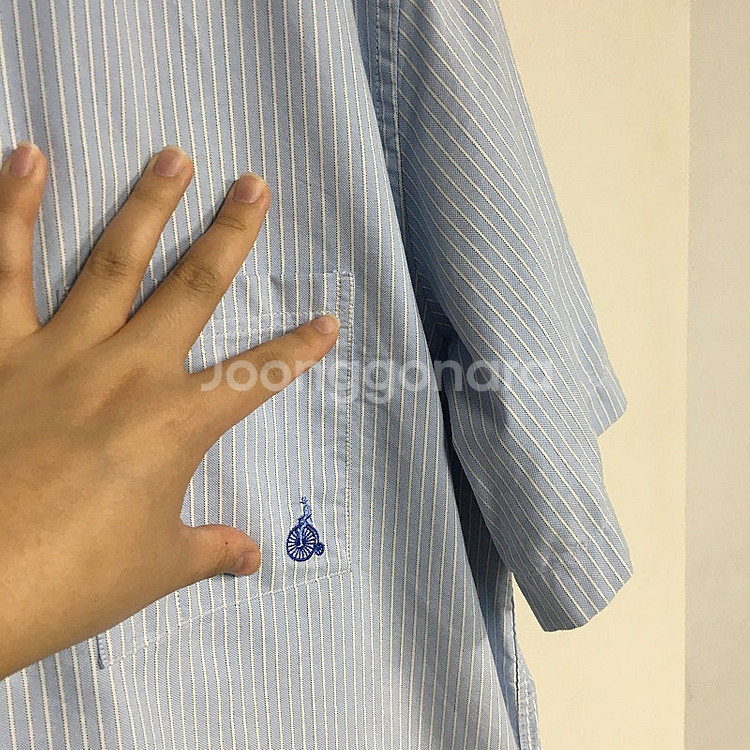 23 빈폴 남성 스트라이프 반팔 셔츠 105 / 랑방 ...--2