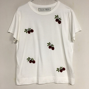 22 튀에스 몽트레저 체리 자수 반팔 티셔츠 85 / 랑방 마인 오브제 타임 럭키슈에뜨 산드로 마쥬 오르 시에 시스템