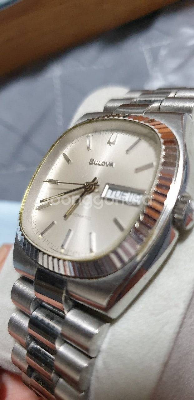 (판매-가격인하) 부로바 BULOVA 빈티지 사각 일체...--1