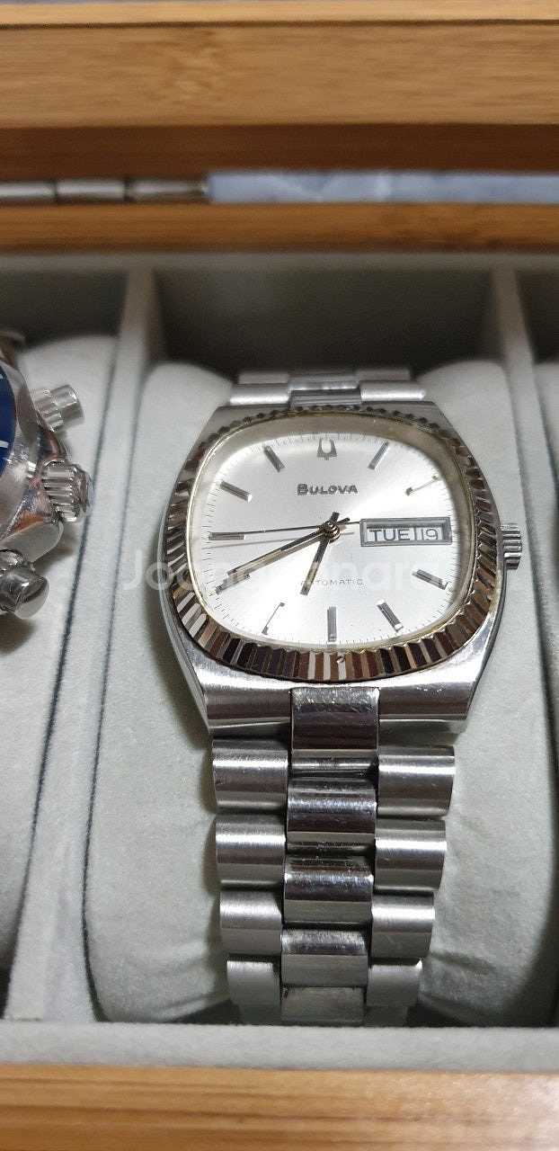 (판매-가격인하) 부로바 BULOVA 빈티지 사각 일체...--3