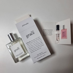 필로소피 퍼퓸 향수 퓨어 그레이스 오드뚜왈렛 60ml + 미니어쳐(어메이징 그레이스 오드퍼퓸 인텐스)