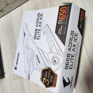 (화이트 새상품) AORUS B650 ELITE AX ICE 메인보드