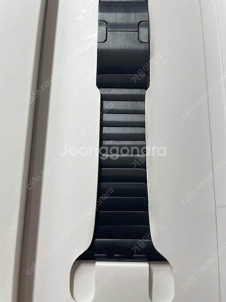 애플워치 링크브레이슬릿 블랙 42mm S급--1