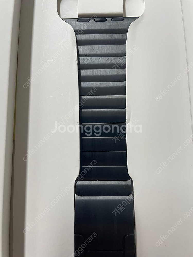 애플워치 링크브레이슬릿 블랙 42mm S급--2