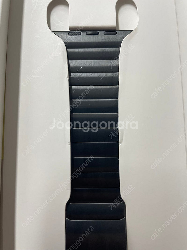 애플워치 링크브레이슬릿 블랙 42mm S급--3
