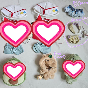 20/10cm 인형옷 판매합니다