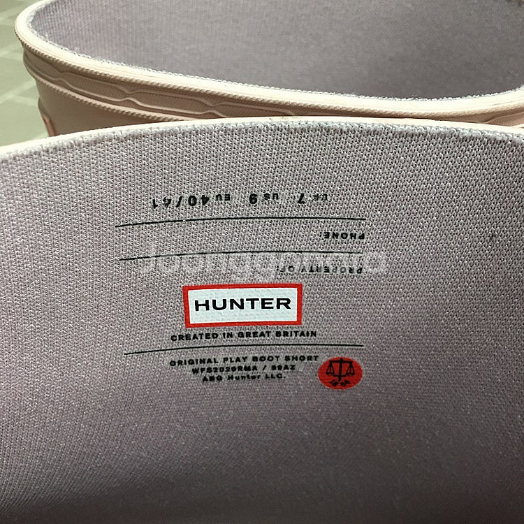 HUNTER 헌터 오리지널 숏 레인부츠 260 / 랑방...--2