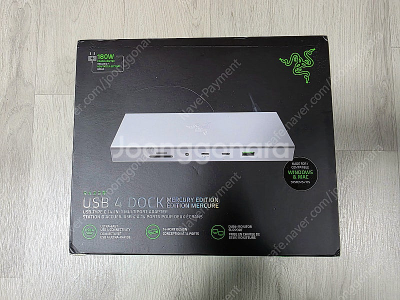 레이저 USB4 독 (Razer USB 4 Dock 도...--0