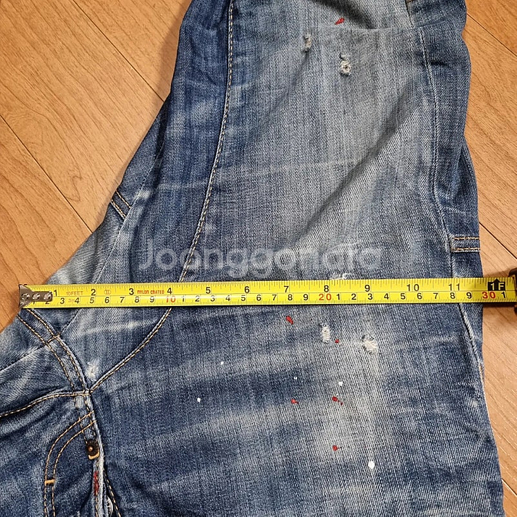 디스퀘어드 레드탭 바이커 44 디퀘2 남성청바지 발망 ...--5
