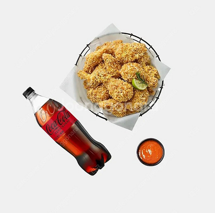 BHC - 뿌링클+코카콜라 1.25L / 콰삭킹+코카콜...--2