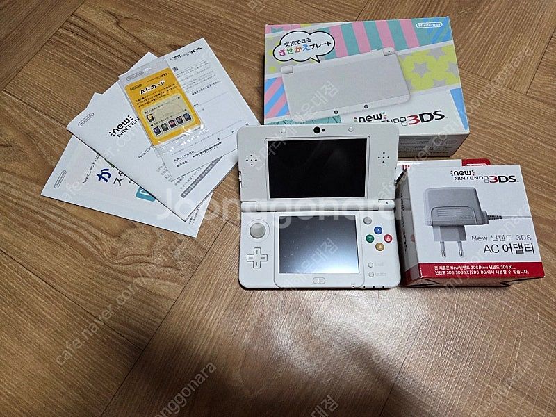 뉴닌텐도 3DS 화이트 박스셋 뉴작다수--0