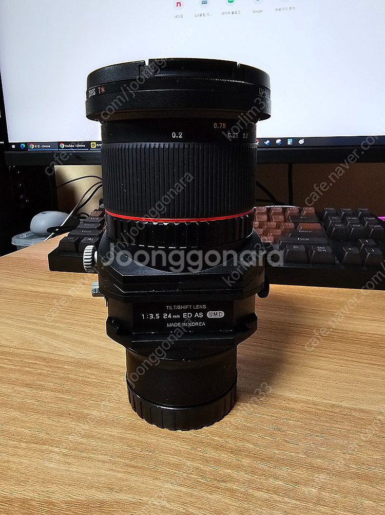 삼양 24mm F3.5 틸트시프트 TS렌즈 E마운트 판...--0