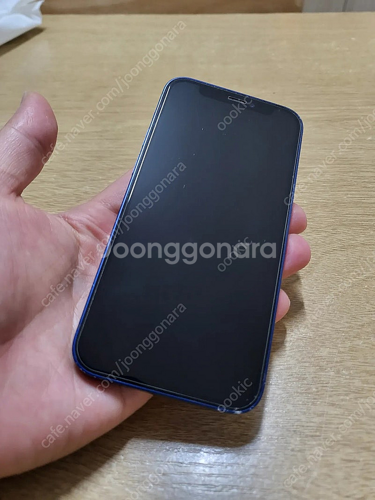 아이폰12미니 자급제 64gb 블루 배터리효율100%--0