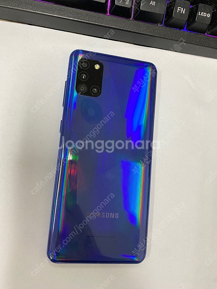 203654 SK 갤럭시A31 블루 A급 64GB 무잔...--0