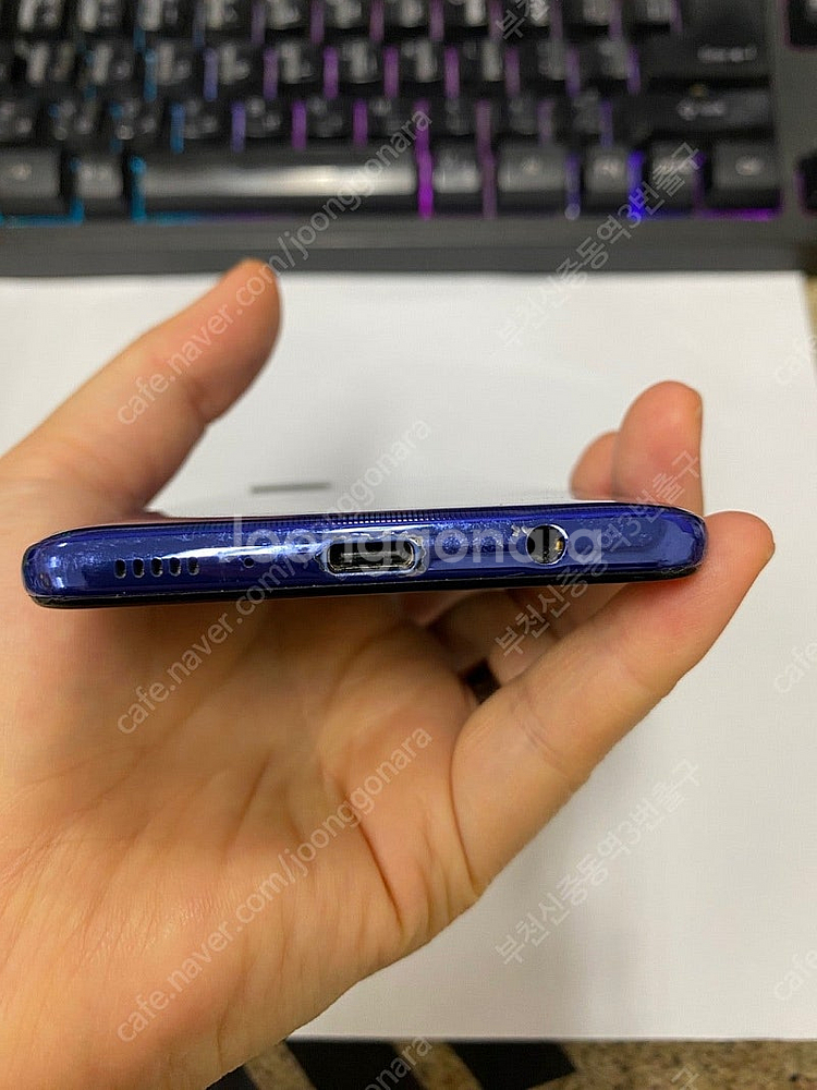 203654 SK 갤럭시A31 블루 A급 64GB 무잔...--6